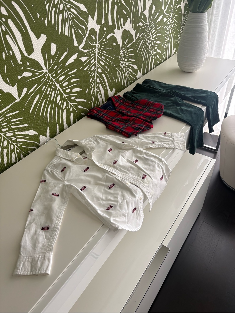 Kids Christmas Outfit Set Of Three🚂